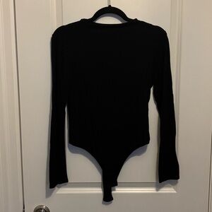 Naked Wardrobe NW Black Bodysuit - Sz.L